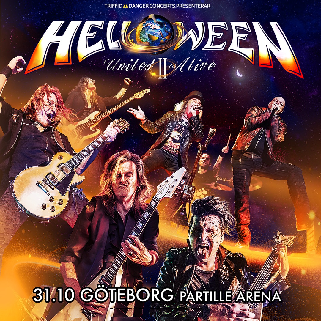 Helloween på Partille Arena Boka hotellpaket med biljetter Nöjesresor.se